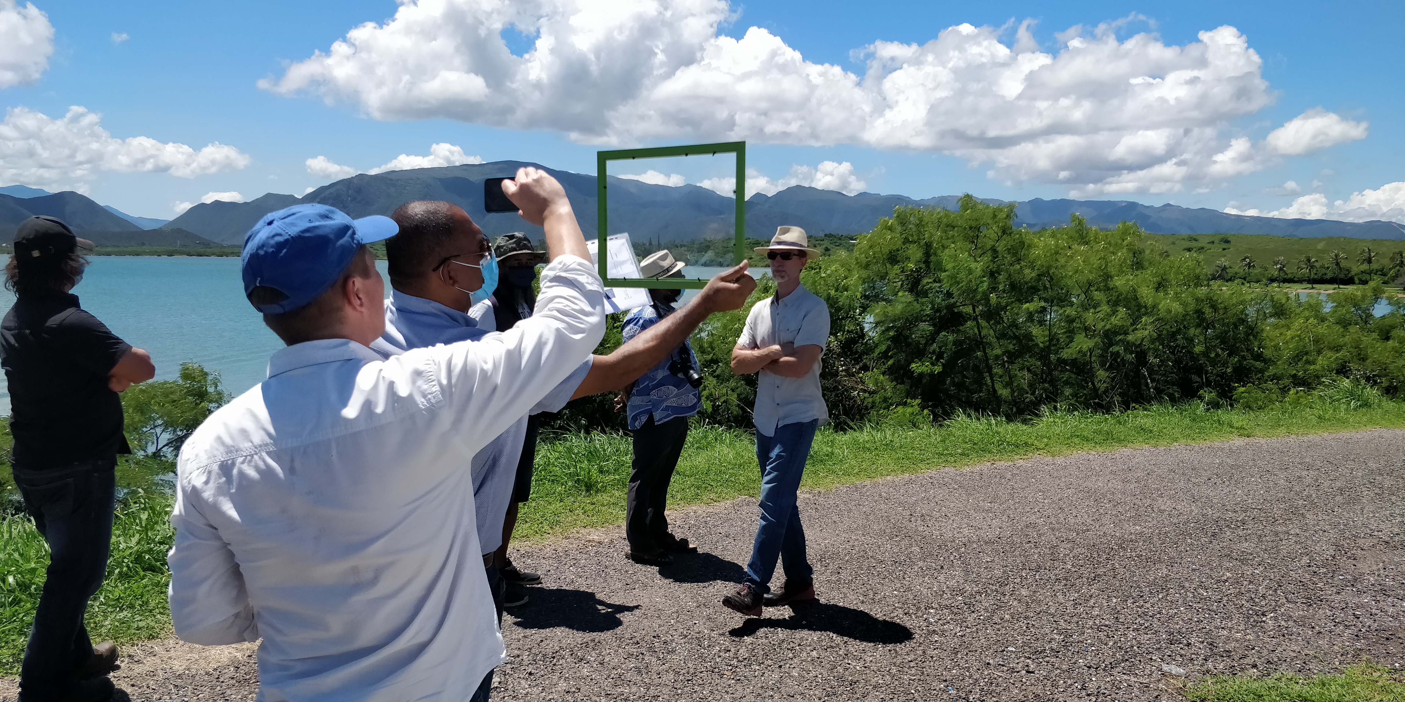 Lecture collective du paysage sur le terrain dans la zone VKPP